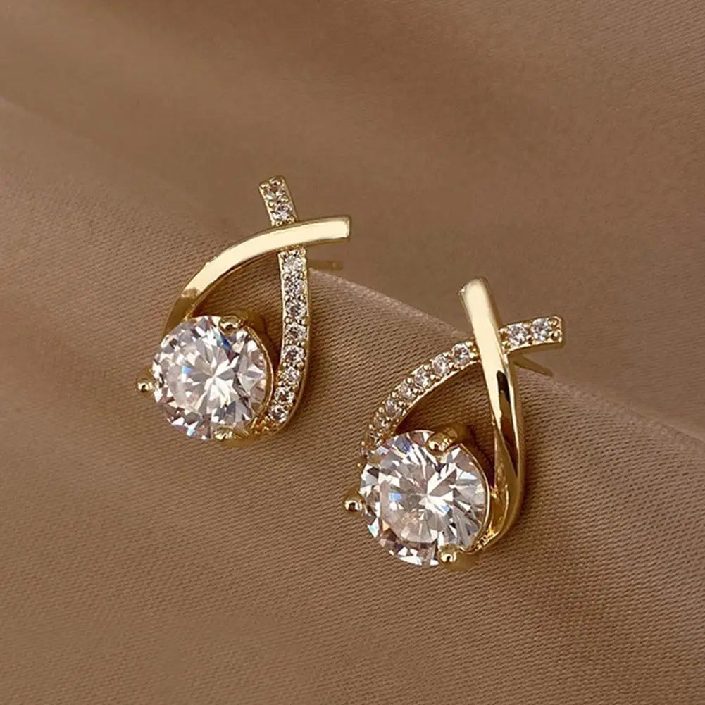 Cross Stud Earrings