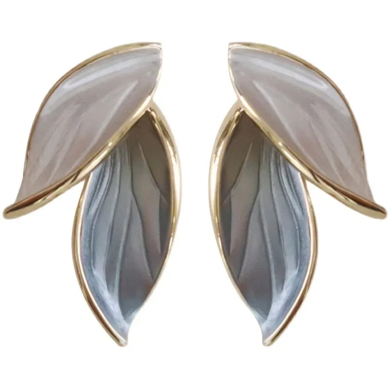 Leaf Stud Earrings